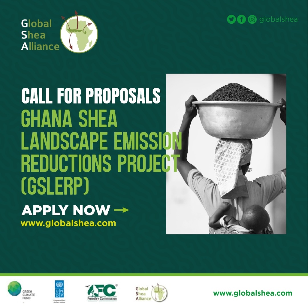 Call for Proposals  Ghana Shea Landscape Emission Reductions Project